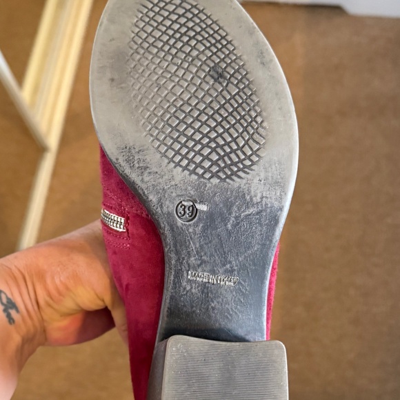 Ankle booties, ope toe with zipper - Picture 7 of 8